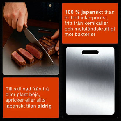 Japansk Titan Skärbräda - Skärbrädan som håller livet ut