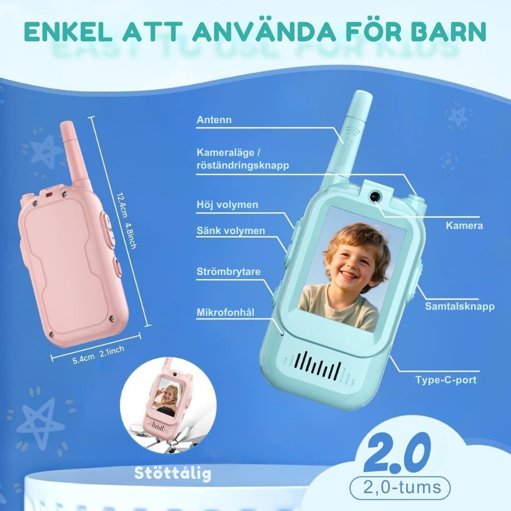 BuddyTalk™ - Video Walkie Talkies for Barn